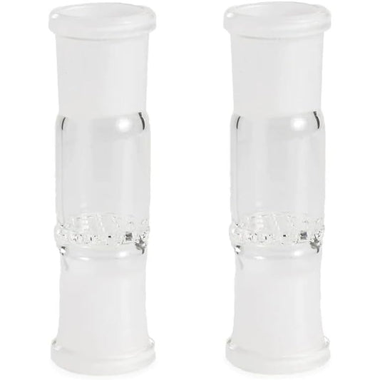 Glass Connoisseur Bowl for the Arizer XQ2, Extreme Q (Cyclone Bowl with Glass Screen) Pack of 2