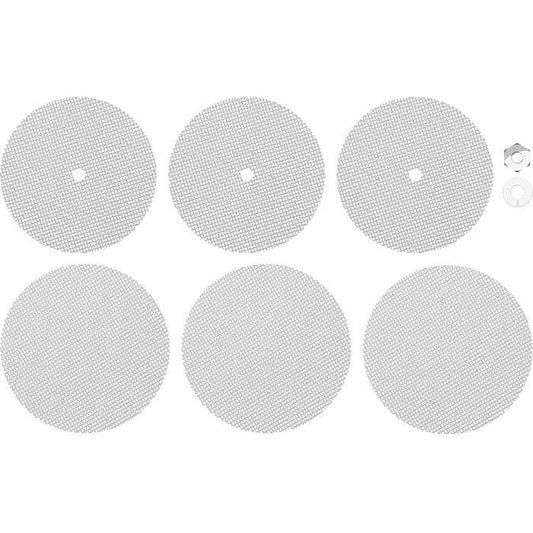 Normal Screen Set for Volcano Easy Valve Aroma Diffuser Spare Screen Set (6 Upper, 6 Lower Screens and 2 Nuts and 2 Washers) - Normal Mesh
