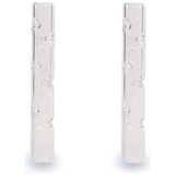 Clear Glass Mouthpiece for Dynavap Tip, Cooling Stem Accessory 2 Pack