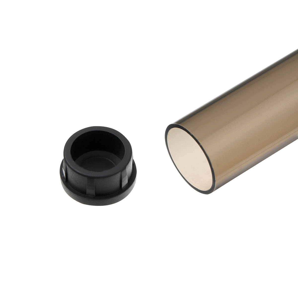 Custom Travel Tubes for Arizer Solo 3 V2.0 Glass Stems, Shaded Plastic, 70mm Length, Pack of 2