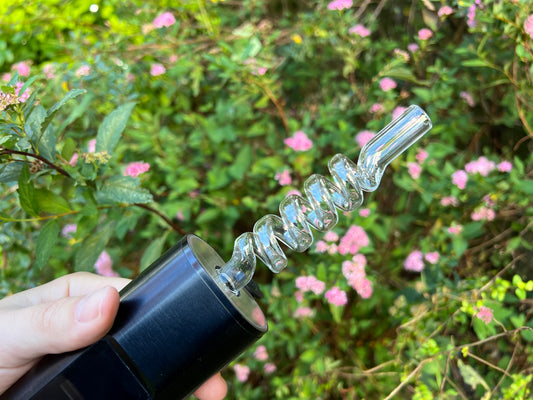 The 'Vortex' Spiralled Cooling Stem for Arizer Solo 3 and Air Max