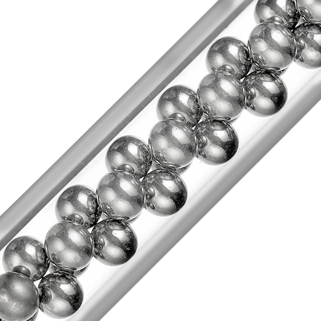 Slim cooling stem with stainless steel cooling beads, pack of 2