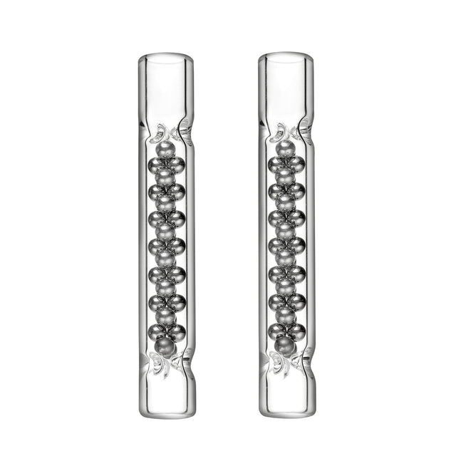 Slim cooling stem with stainless steel cooling beads, pack of 2