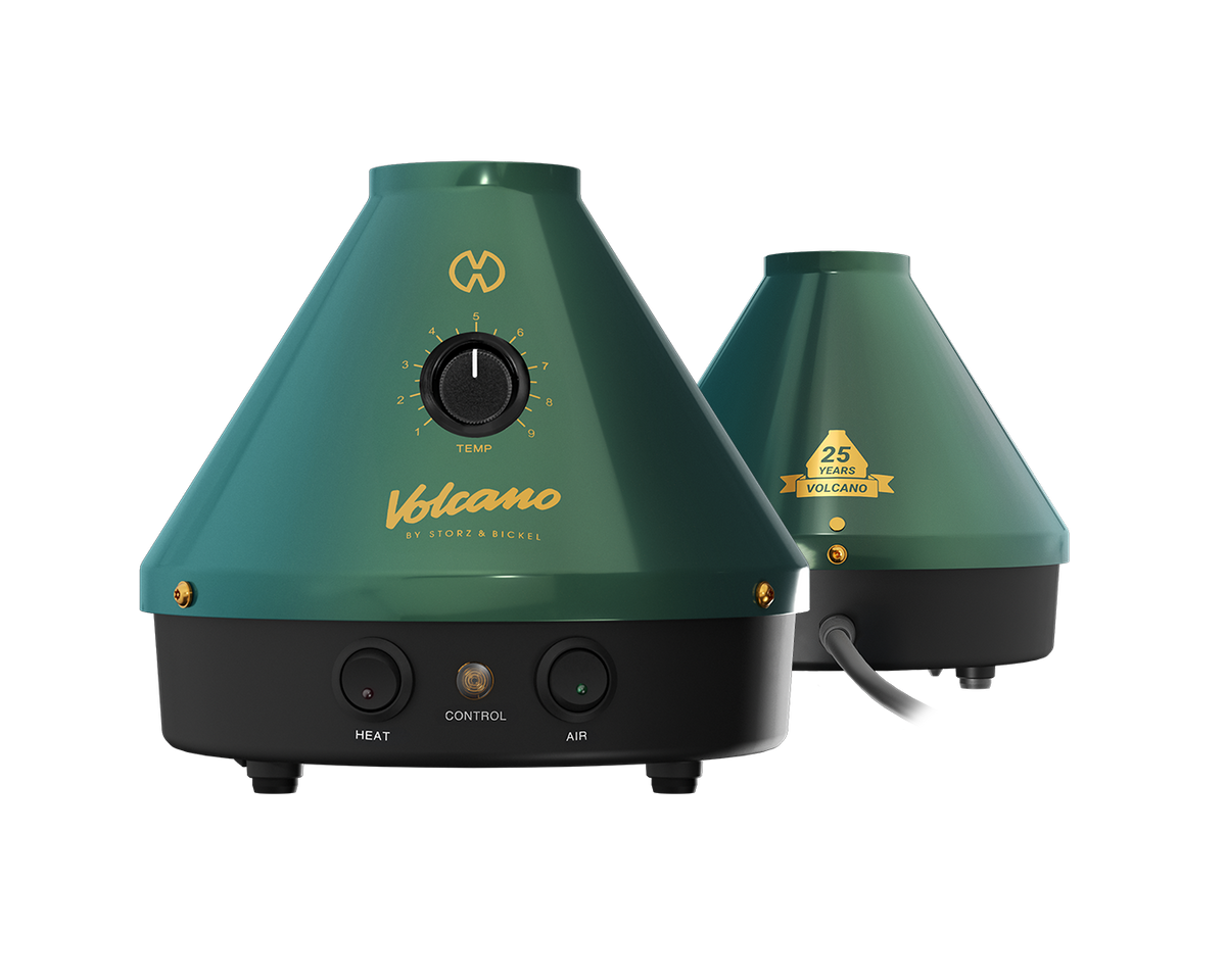 Storz & Bickel Volcano Classic Vaporizer - 25 Year Green & Gold Limited Edition