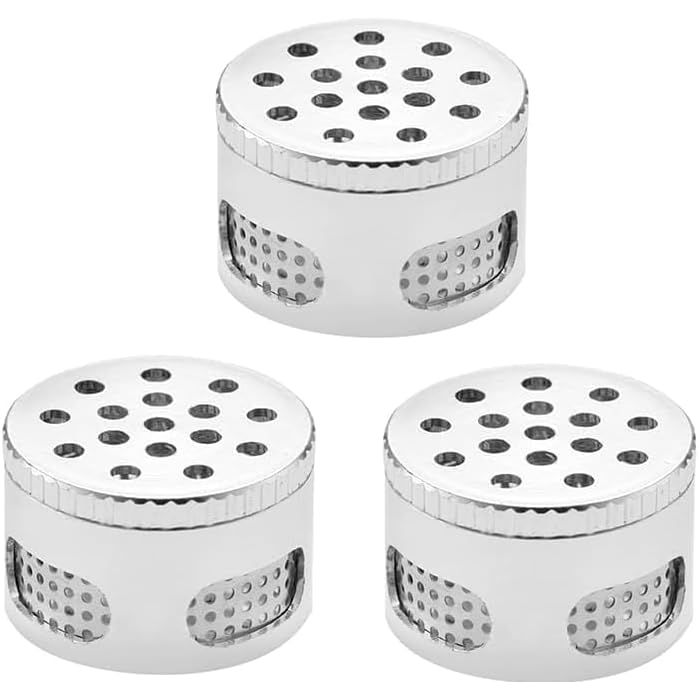 Super Strong Screw Lid Dosing Capsules for Mighty Crafty Plenty Vaporizers, Pack of 3