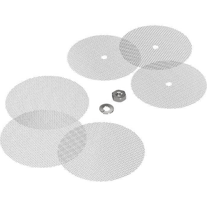 Normal Screen Set for Volcano Easy Valve Aroma Diffuser Spare Screen Set (3 Upper, 3 Lower Screens and 1 Nut and 1 Washer) - Normal Mesh