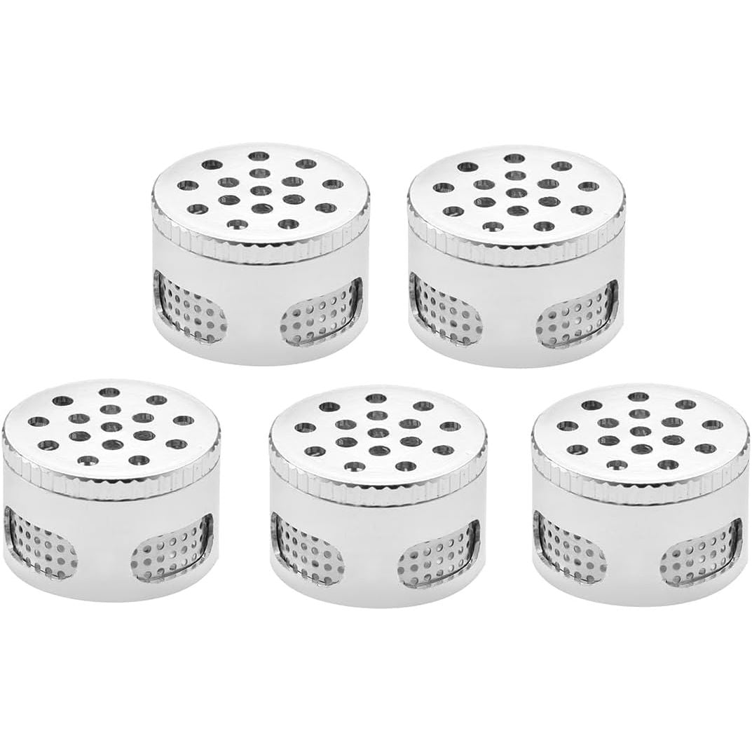 Super Strong Screw Lid Dosing Capsules for Mighty Crafty Plenty Vaporizers, Pack of 5