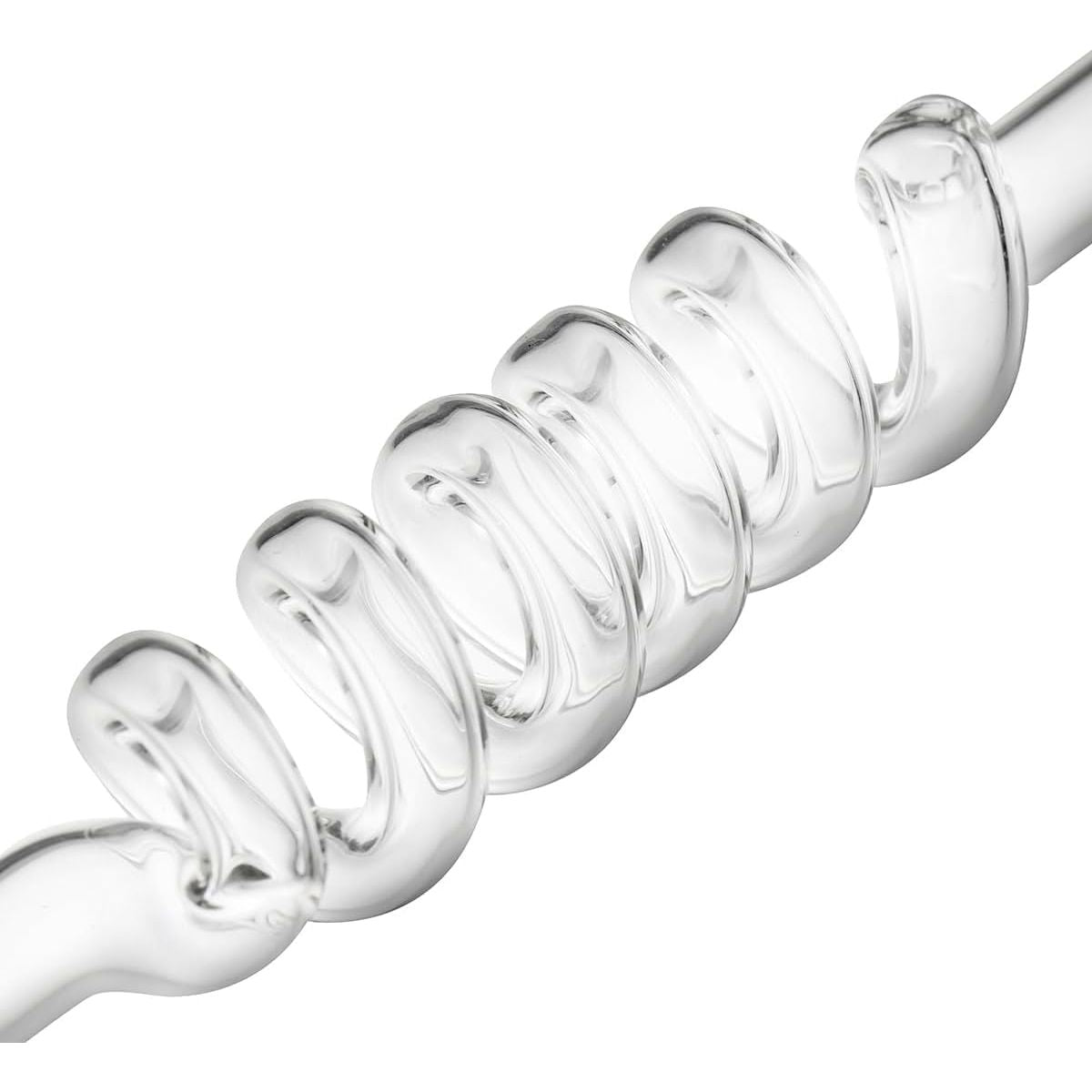 Cooling Glass Stem Mouthpiece for the POTV LOBO and ONE - Spiralled Cooling Airflow Path