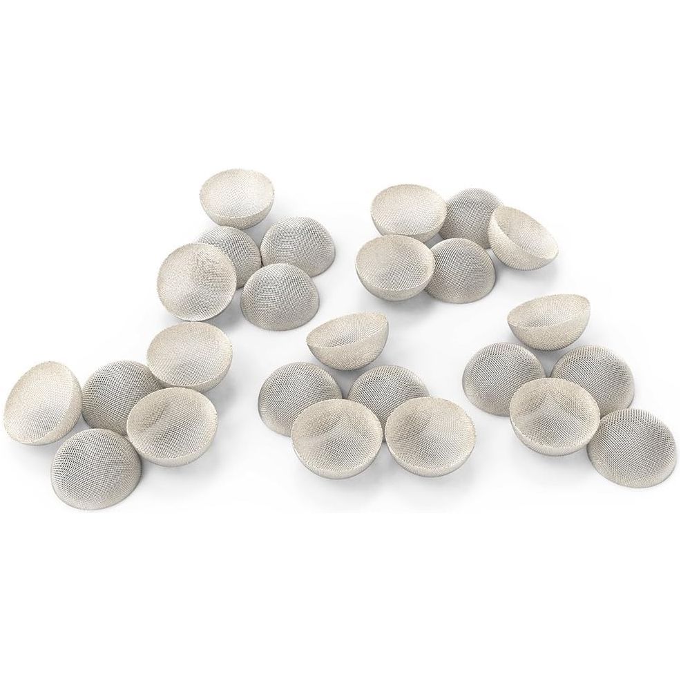 Stainless Steel Domed Filter Screens (Pack of 25) for Arizer ArGo SRT