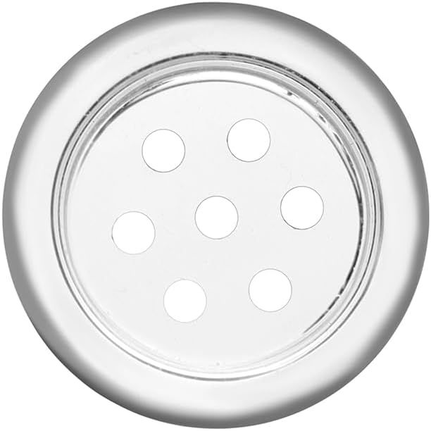 Glass dosing capsule – top-down view of the airflow holes