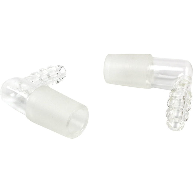 Glass Elbow Adapters for the Arizer XQ2 and Extreme Q, Pack of 2
