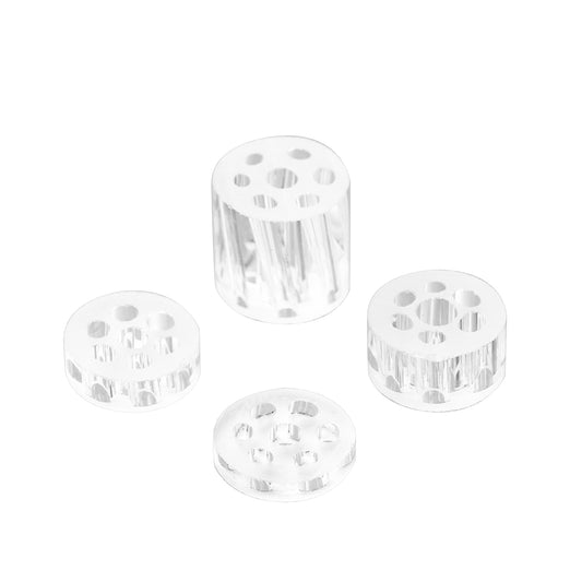 Glass Tube Stem Backspacer for Arizer Solo 3 and Air 2 Max, 2mm, 3mm, 5mm, 10mm Pack of 4