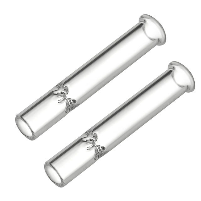 The 'Aero' XL Short Glass Stem (70mm, Pack of 2) for Arizer ArGo SRT