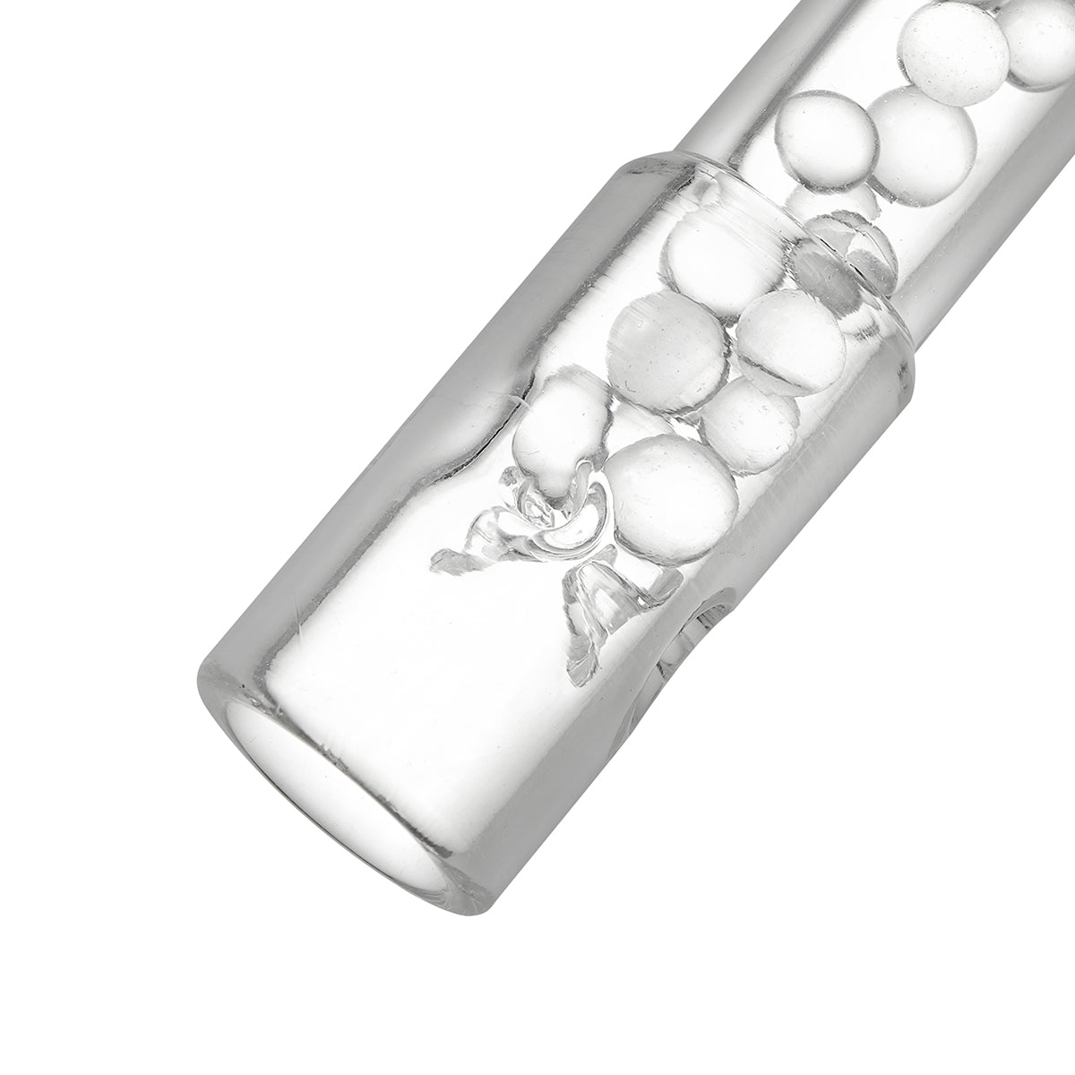 High Airflow Cooling Balls Stem for Arizer Solo 3, Air 2 Max – Short 70mm, Ultra Thick Glass, Pack of 2