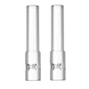 High Airflow Stem for Arizer Solo 3, Air 2 Max – Short 70mm Ultra Thick Glass, Pack of 2