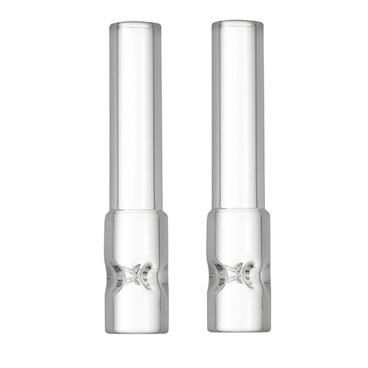 High Airflow Stem for Arizer Solo 3, Air 2 Max – Short 70mm, Ultra Thick Glass, Pack of 2