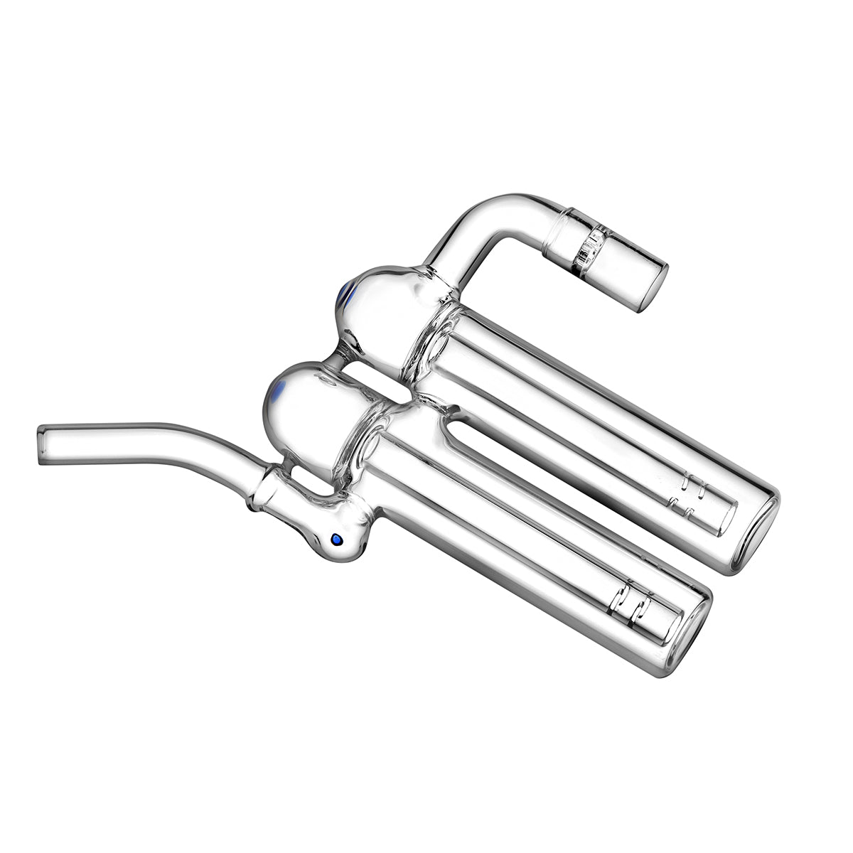 XL Double Barrel Water Bubbler Attachment for the Arizer Solo 3 and Arizer Air Max - Serious Cooling