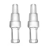Glass Tube Stem Backspacer Set for XMax V3 Pro & XLux Roffu 2mm, 3mm, 5mm Spacers, Pack of 3
