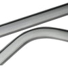 Long Glass Mouthpiece Stems for POTV LOBO and ONE - 1 x Angled and 1 x Straight Half-Black Vaporizer Accessory Set (120mm)
