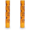Orange Glass Mouthpiece for Dynavap Tip - Cooling Stem Accessory, 2 Pack