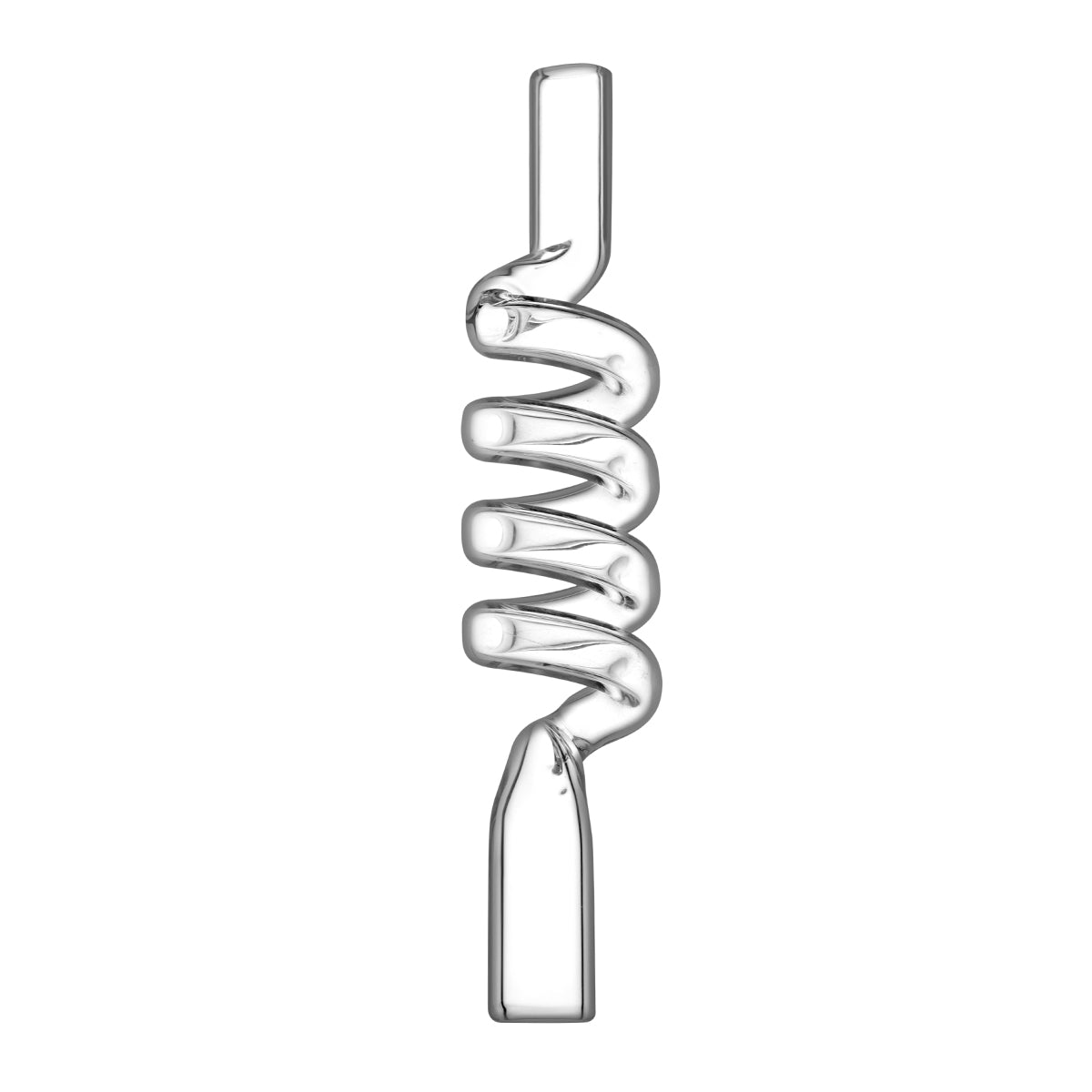 Spiralled Glass Cooling Stem Mouthpiece for LimeLight Frolic, 110mm