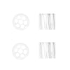 Stem Backspacer for Arizer Solo 2, 3 and Air Glass Tubes 10mm Variety Spacer, Pack of 4