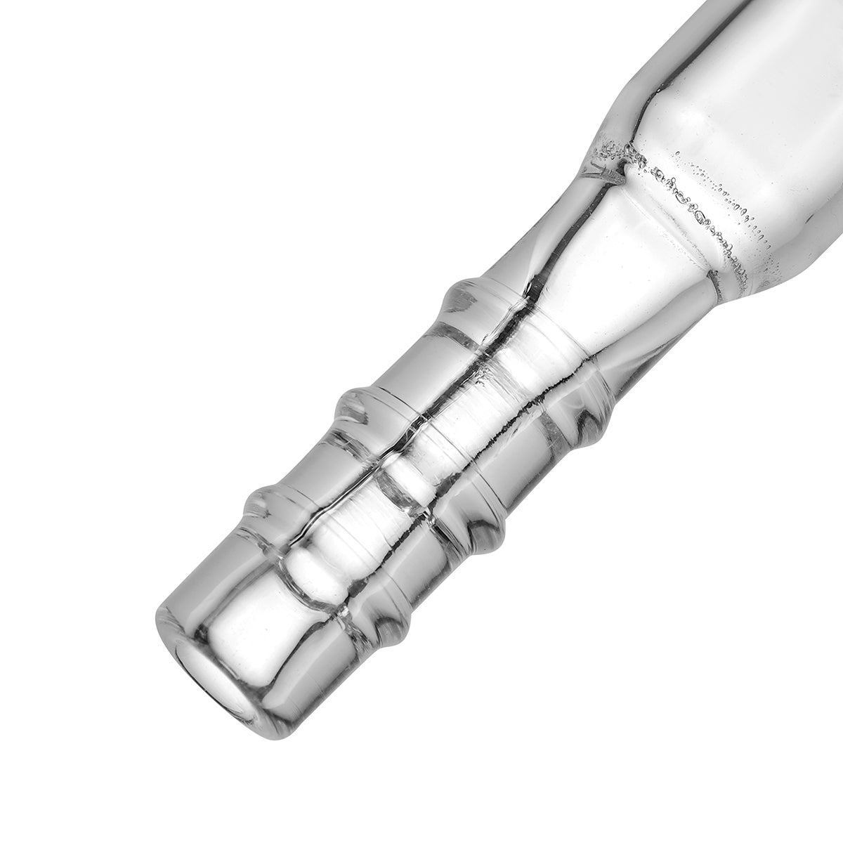 Stem for Arizer Solo 3, Air 2 Max – Short 70mm with Tapered Connector for Silicone Whip Tubes, Ultra Thick Glass, Pack of 2