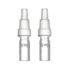 Water Tool Adapter Stem for Arizer Solo 3, Air 2 Max – 70mm High Air Flow XL Deep Fill, Fits 10mm/14mm/18mm, Ultra Thick Glass, Pack of 2