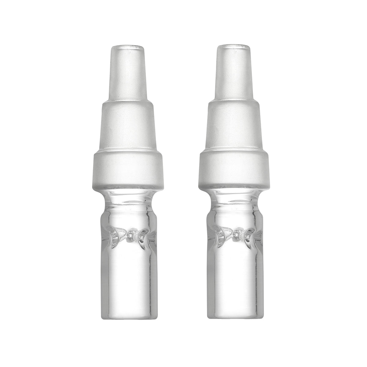 Water Tool Adapter Stem WPA for Arizer Solo 3, Air 2 Max – 70mm, High Air Flow XL Deep Fill, Fits 10mm/14mm/18mm, Ultra Thick Glass, Pack of 2