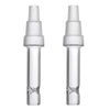 Water Tool Adapter Stem for Arizer ArGo – 70mm, High Air Flow XL, Fits 10mm/14mm/18mm, Ultra Thick Glass,Pack of 2