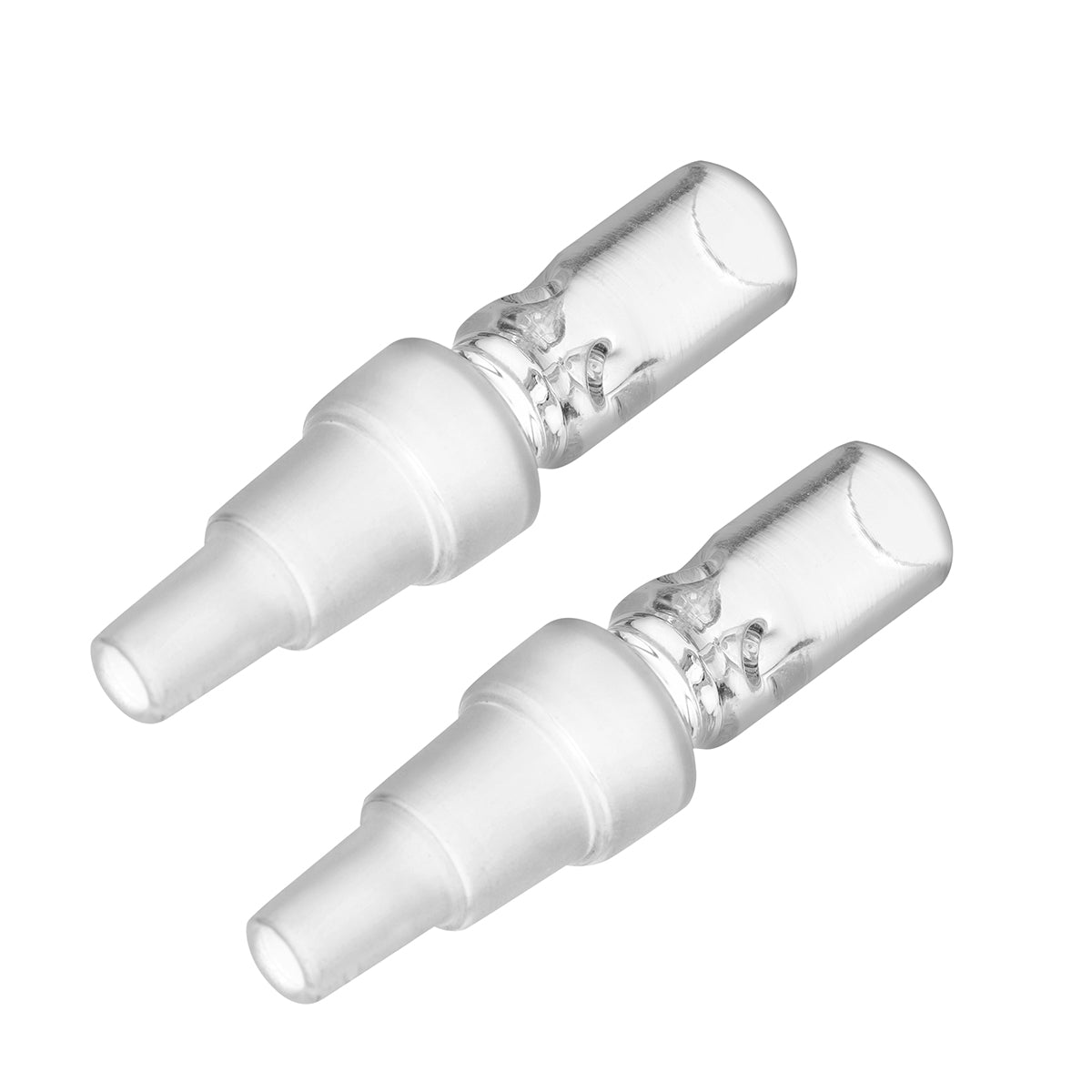 Water Tool Adapter Stem for Arizer Solo 3, Air 2 Max – 70mm, High Air Flow XL Deep Fill, Fits 10mm/14mm/18mm, Ultra Thick Glass, Pack of 2